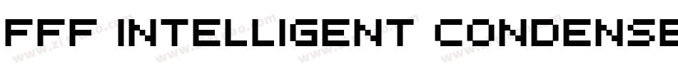 FFF Intelligent Condensed字体转换